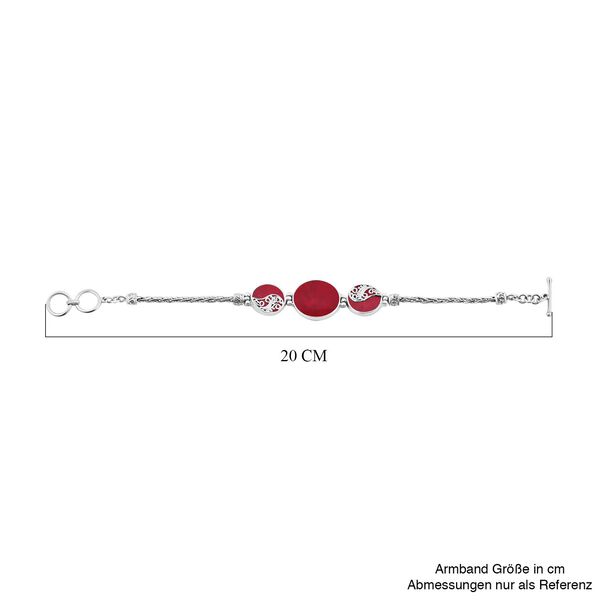 Royal Bali - Koralle Armband, ca. 19 cm, image number 5