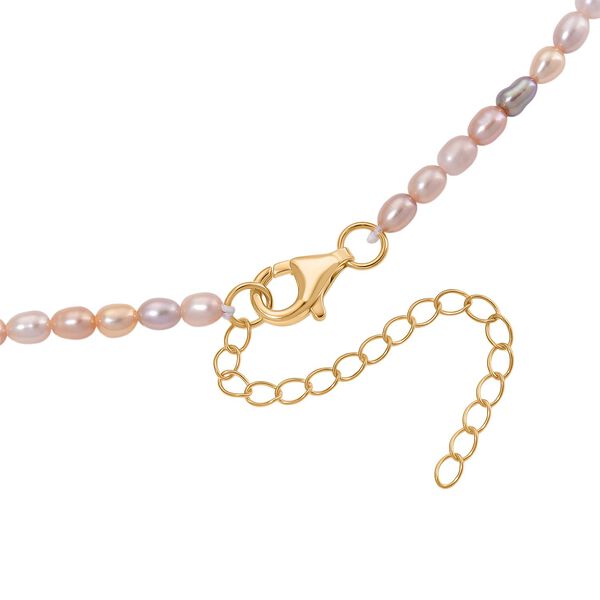 D'Joy mehrfarbige S&uuml;&szlig;wasser Perle 45+5cm Halskette image number 5