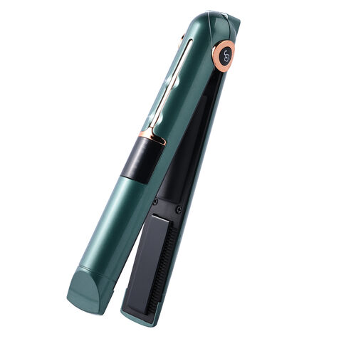 BEAUTECH kabelloses Mini-Glätteisen mit wiederaufladbarer Batterie, Grün image number 0