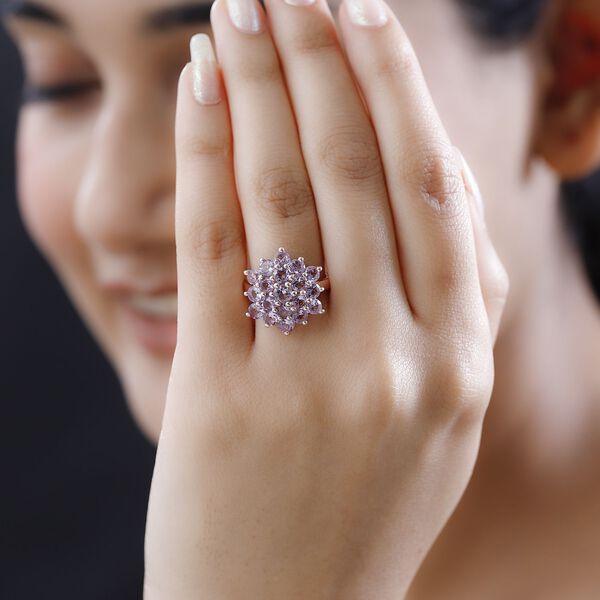 Rose De France Amethyst Ring - 3,02 ct. image number 3