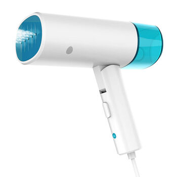 Klappbarer Dampfgl&auml;tter, Wei&szlig; und Blau