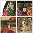 2er-Set Crossbody Tasche und Clutch aus 100% echtem Leder, Größe 33x11x21,5 cm und 14x10x3,81 cm, Mehrfarbig image number 5