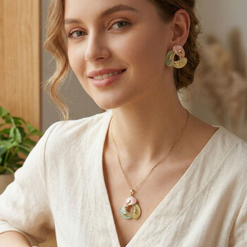 2er-Set Emaille-Schmuckset