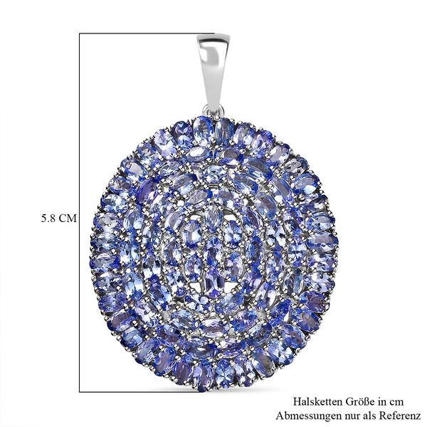 Tansanit Anhänger - 19,98 ct. image number 7