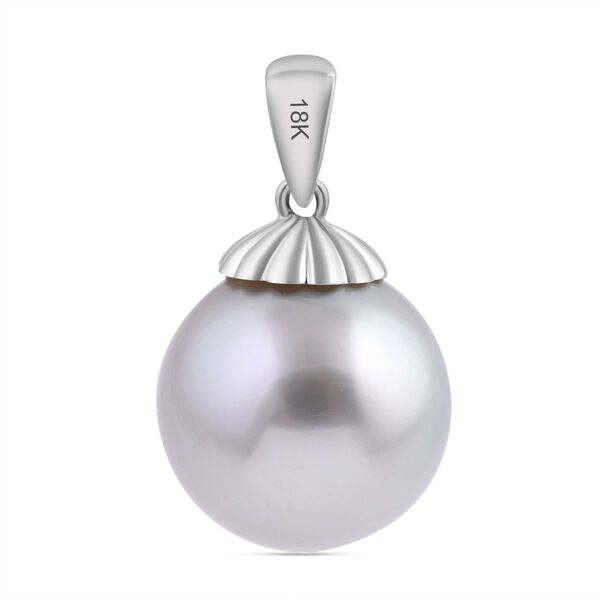 Iliana Collector's Edition - Wei&szlig;e S&uuml;dsee Perle Anh&auml;nger, (11-13mm), 750 Wei&szlig;gold image number 4