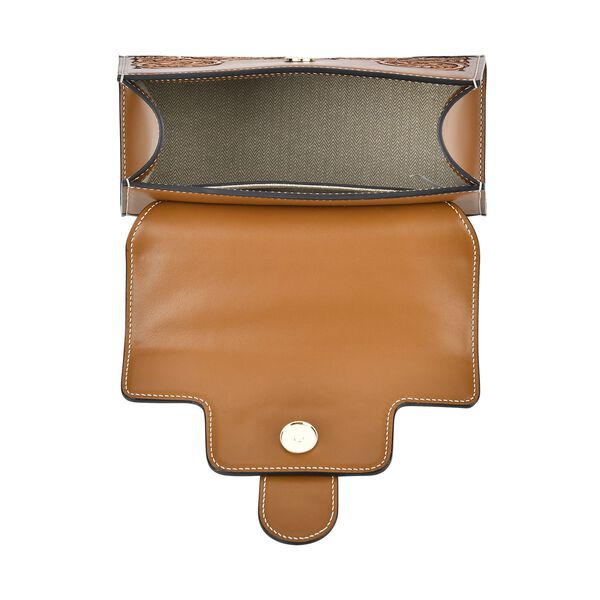 Grand Pelle  - Echtleder Handtasche, braun image number 9