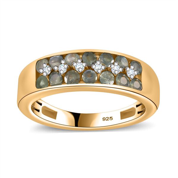 Alexandrit und Moissanit Ring - 0,86 ct. image number 4