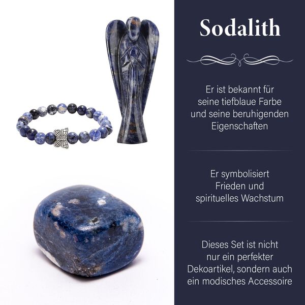 Handgefertigtes Sodalith-Geschenkset image number 3