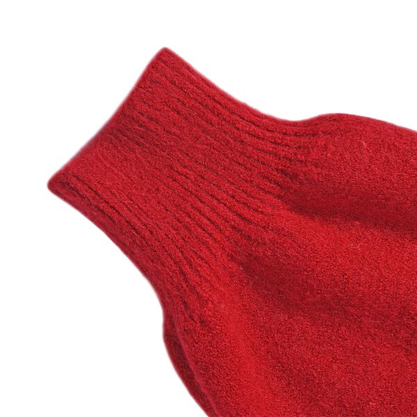 longline coatigan with bottonsMaterial: PBT26%, nylon 32%, acrylic 42%Size:50*90cmWeight:700gColor: red image number 7