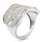 Diamant Ring 925 Silber Platin-Überzug image number 4