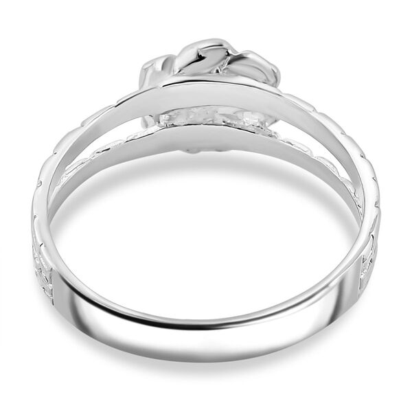 Royal Bali Kollektion - Rosen-Ring in 925 Silber image number 4