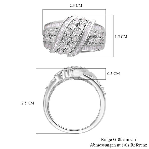 Weißer Diamant-Ring - 0,50 ct. image number 3