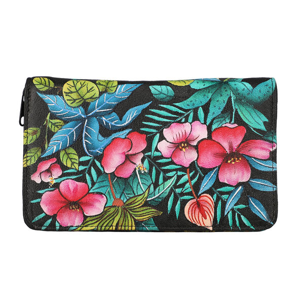 Sukriti handbemalter Schmuck Organizer, Leoparden-Muster, Größe 21,5x12,5x3 cm image number 4