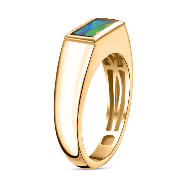 Ammolit Ring - 1,13 ct. image number 5