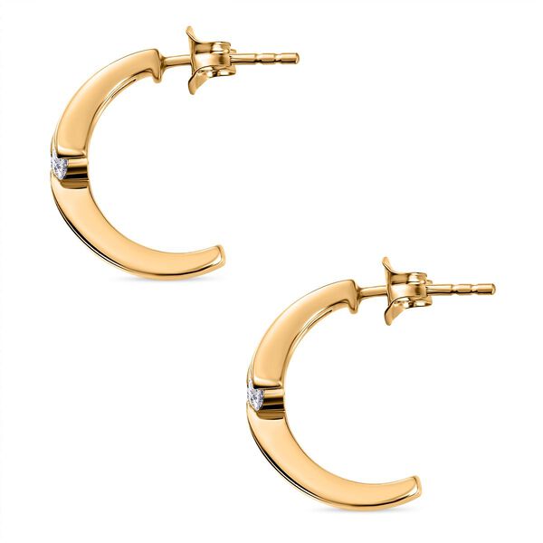 EF Moissanit Ohrringe - 0,60 ct. image number 4