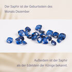 Masoala Saphir-Halskette in Silber, 50 cm, 27,00 ct. image number 5