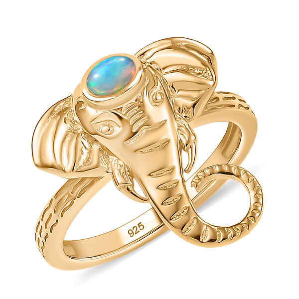 D'Joy AA nat&uuml;rlicher, &auml;thiopischer Welo Opal Ring - 0,12 ct. image number 4