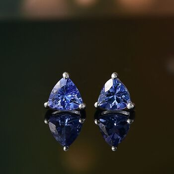 Tansanit Ohrringe - 0,67 ct.