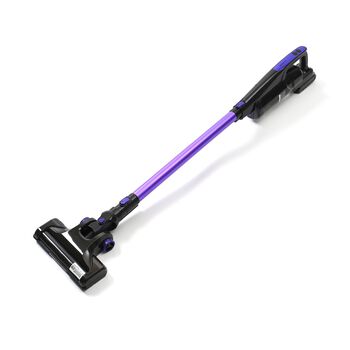 Multifunktionaler kabelloser Staubsauger, 2 in 1 Stiel und Handstaubsauger, 110x25x17 cm, Lila