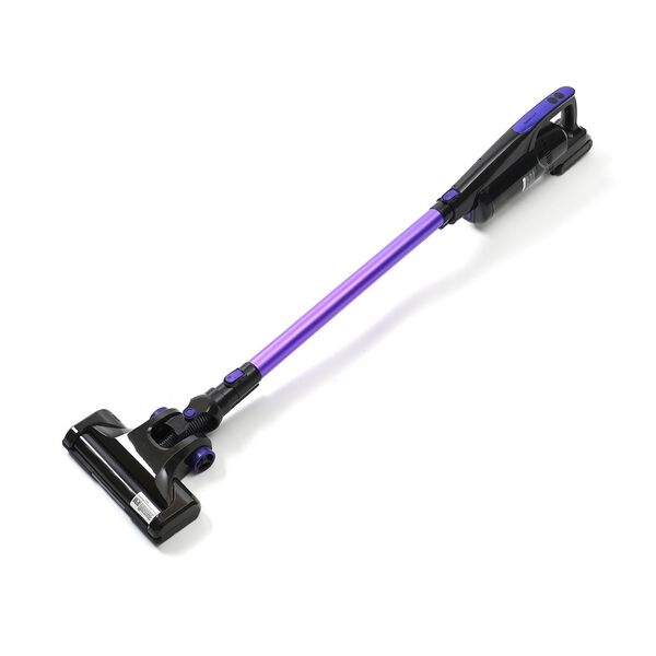 Multifunktionaler kabelloser Staubsauger, 2 in 1 Stiel und Handstaubsauger, 110x25x17 cm, Lila image number 2