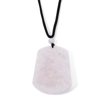 Wei&szlig;e Jade Halskette, Flexibles, 999 Gold ca. 140,00 ct.