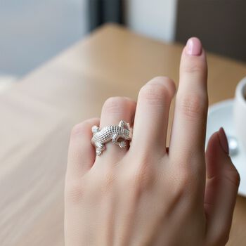 D'Joy 925 Silber Ring (Gr&ouml;&szlig;e 19.00) ca. 7,30g