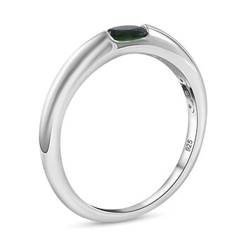 AA Nat&uuml;rlicher Chromdiopsid-Ring - 0,26 ct.