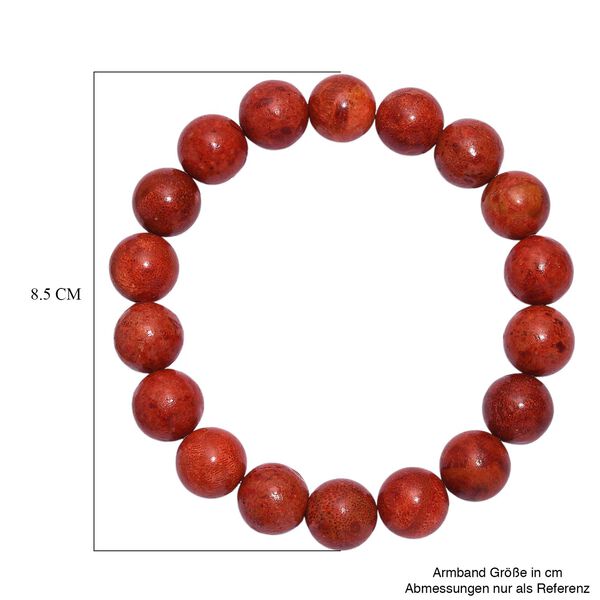 Schwamm Koralle 45cm Halskette und flexibles Armband image number 11