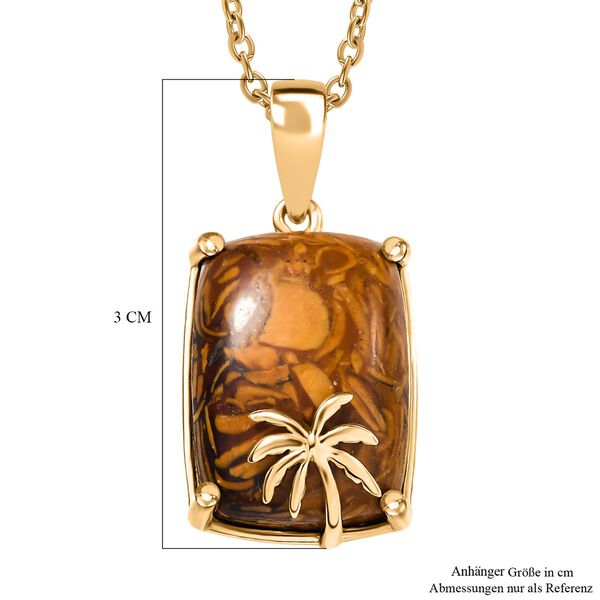 EverTrue Skript Stein Anh&auml;nger mit 45cm Kette - 11,50 ct. image number 6