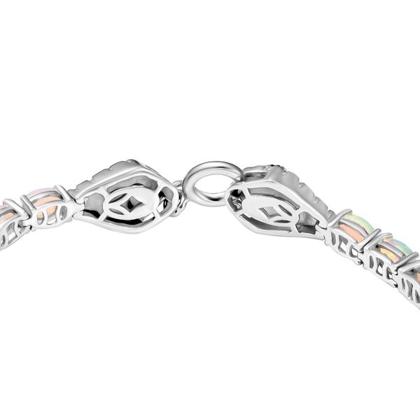 Nat&uuml;rliches, &auml;thiopisches Welo Opal und schwarzes Spinell Armband image number 4