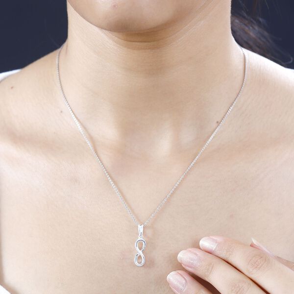 Infinity Anh&auml;nger in 925 Silber image number 3