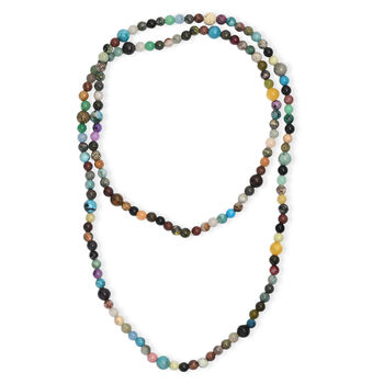 Multi Edelstein 91cm Halskette - 285 ct.