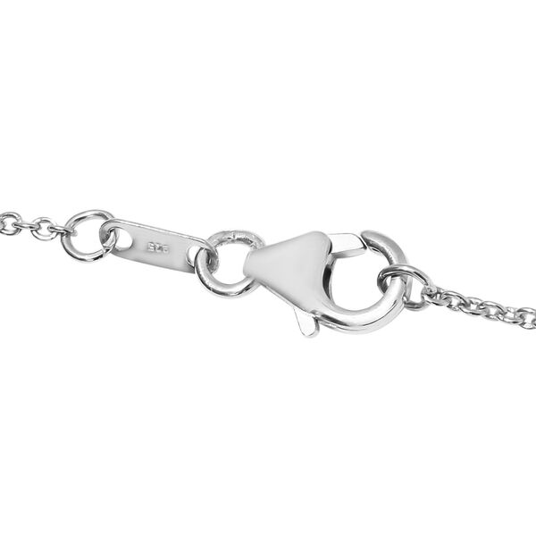 Afrikanischer Amethyst Halskette ca. 50 cm 925 Silber platiniert ca. 10,00 ct image number 5