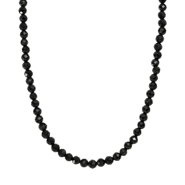 D'Joy schwarze Spinell 45+5cm Halskette - 30 ct. image number 0