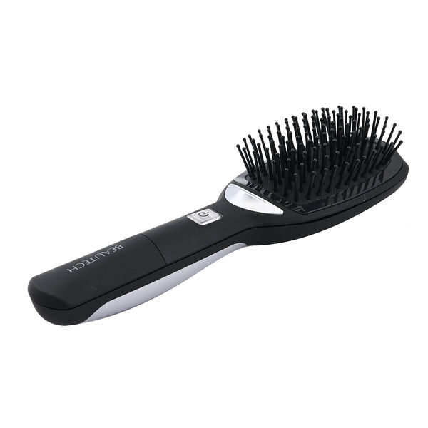 Antistatischer, glatter Haarkamm, Batterien 2xAAA (nicht inkl.), Schwarz image number 3