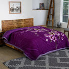 SERENITY NIGHT - superweiche, schwere Übergangsdecke, Größe 200x230 cm, Magnolie Violett