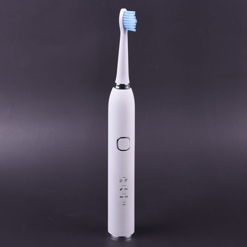 Elektronische Zahnbürste mit 2 Bürstenköpfe, Größe 3,3x2,9x24,5 cm, Weiß image number 0