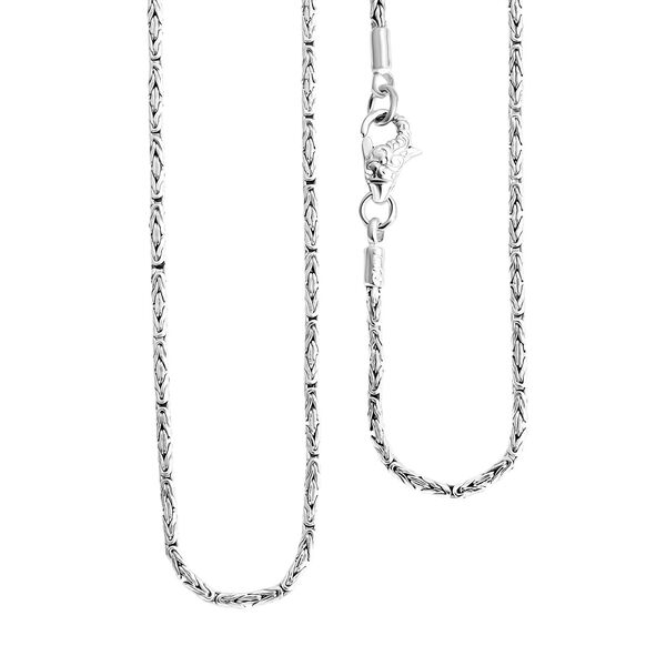 Royal Bali Kollektion - Borobudur Halskette in 925 Silber, 45 cm