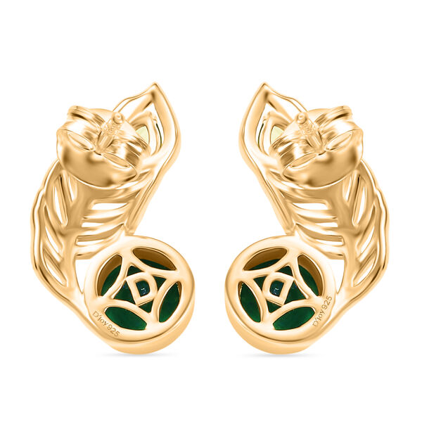 D'Joy Pfau Triplett Quarz und Peridot Ohrringe - 2,45 ct. image number 5