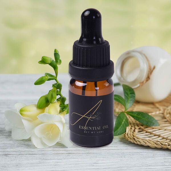 The 5th Season - Glasabdeckung mit rotem Achat-Edelstein und 10ml &auml;therisches &Ouml;l in Geschenkbox image number 2