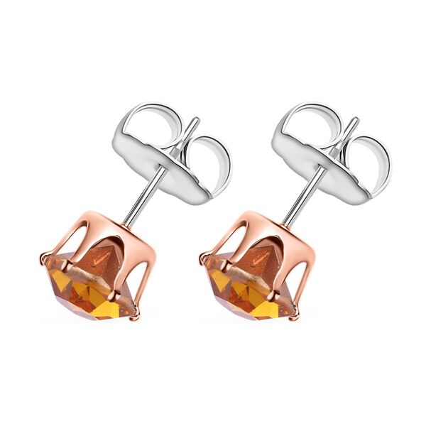 Champagner Muschelkernperle und Champagner-Kristall-Schmuckset - 2,02 ct. image number 5