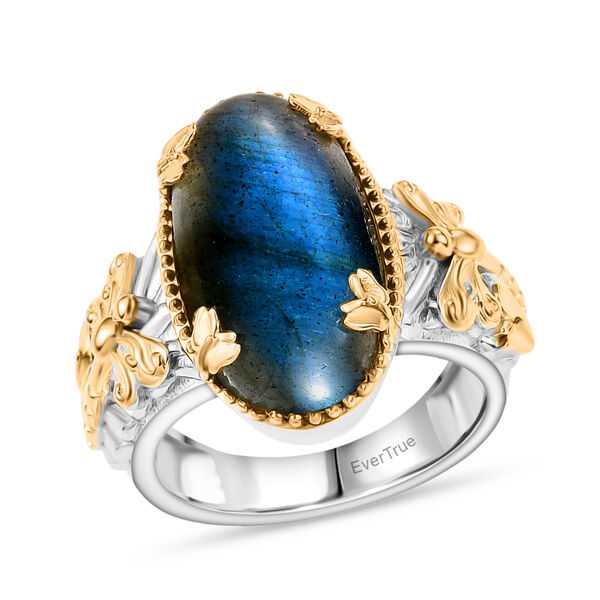 EverTrue AAA Labradorit Ring - 9,35 ct. image number 4