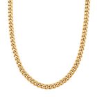 Reiner Edelstahl IP-Gelbbeschichtung Halskette ca. 45 cm ca. 56,00g