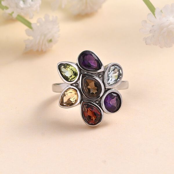 Multi Edelstein Ring - 3,26 ct. image number 2