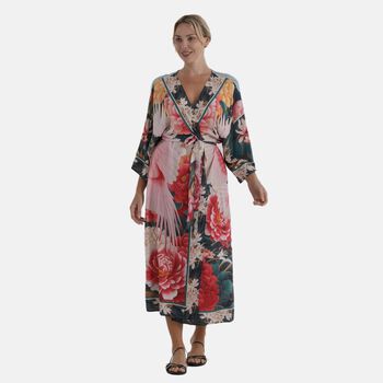   La Marey placement  print Brid  kimono