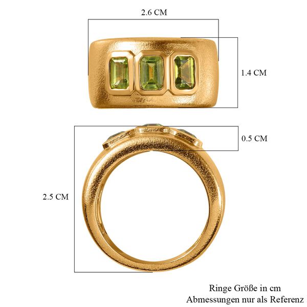 Peridot Ring - 1,66 ct. image number 7