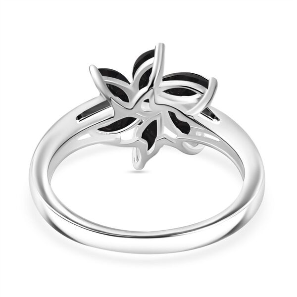 Schwarzer Spinell-Ring  - 1,24 ct. image number 6