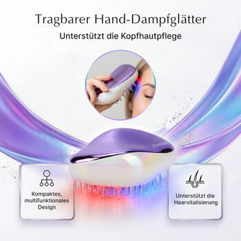 BEAUTECH Rot- und Blau-Lichttherapie-Haarkamm,  11x7x4,5cm