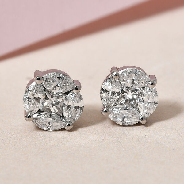 RHAPSODY Diamant Spannfassung-Ohrstecker image number 2