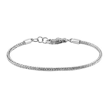 Tulang Naga Armband in 925 Silber, 19cm